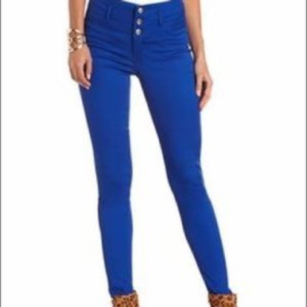 Blue Skinny Jeans